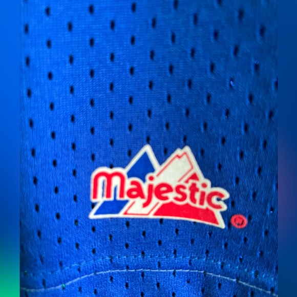 Mets jersey #18, blue adult size large - Picture 6 of 7